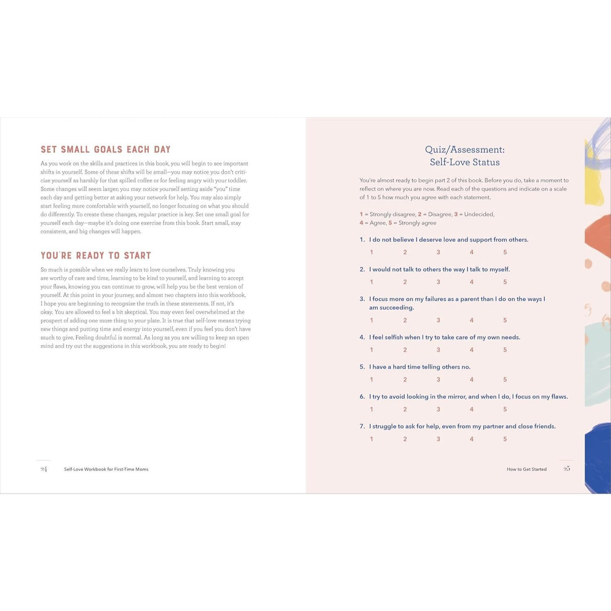 Self-Love Workbook for First-Time Moms: A Road Map to Falling in Love with Yourself Again