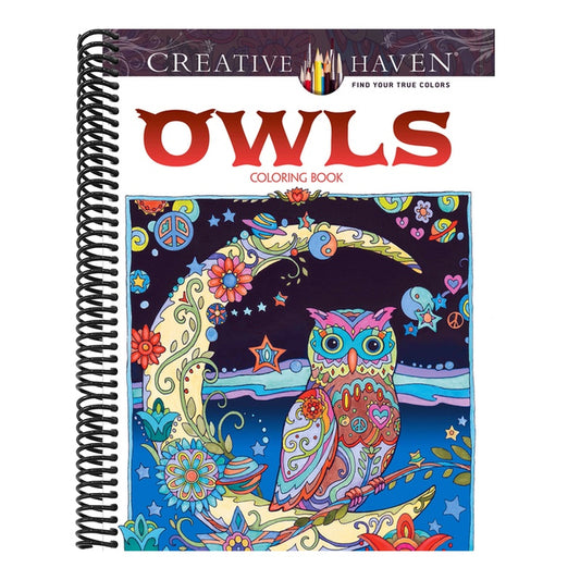 Creative Haven Owls Coloring Book