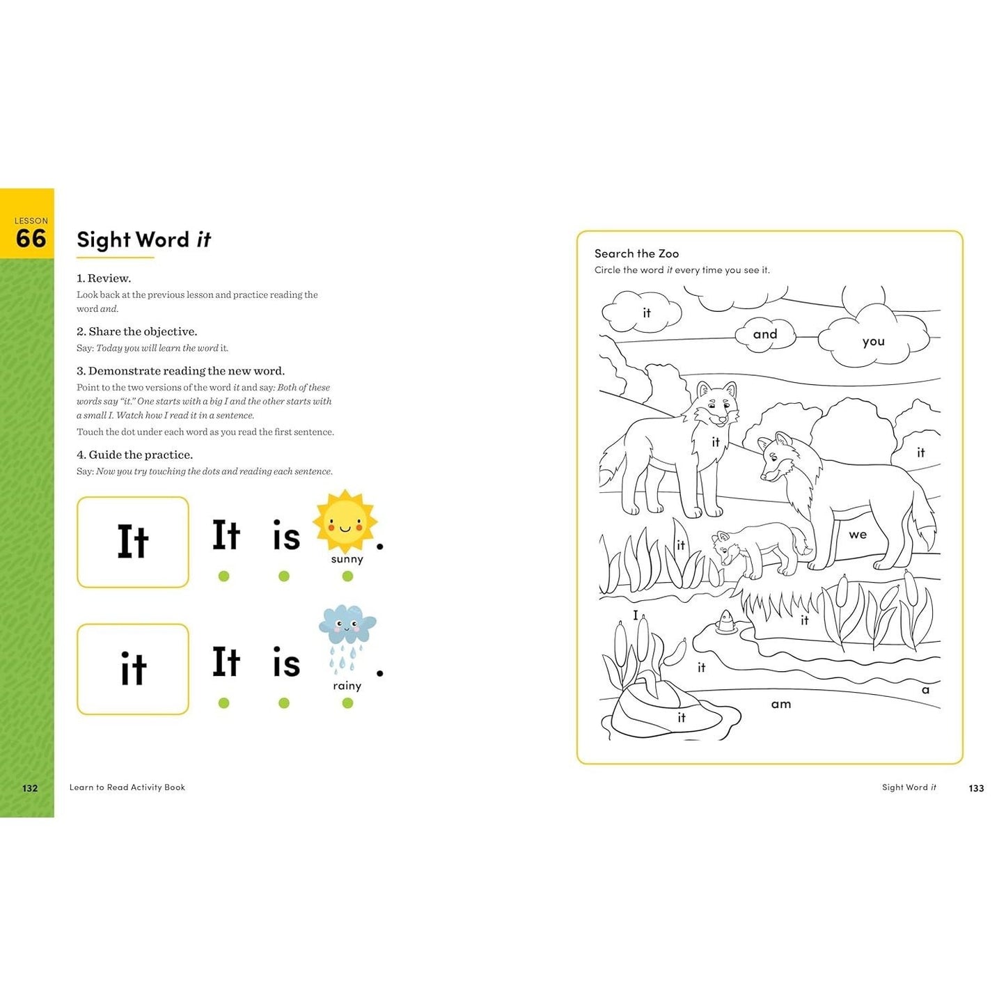 Learn to Read Activity Book: 101 Fun Phonics Lessons to Teach Your Child to Read (Phonics Makes Readers) (Spiral Bound)