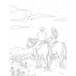 Western Romance: A Coloring & Sticker Book