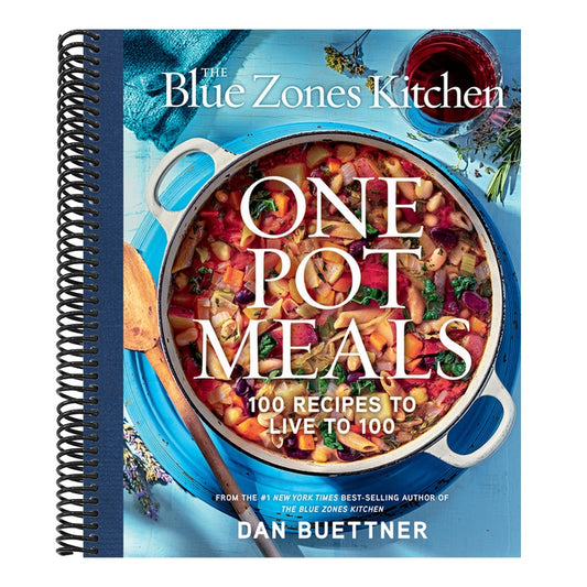 The Blue Zones Kitchen: One Pot Meals: 100 Recipes to Live to 100 (The Blue Zones) (Spiral Bound)
