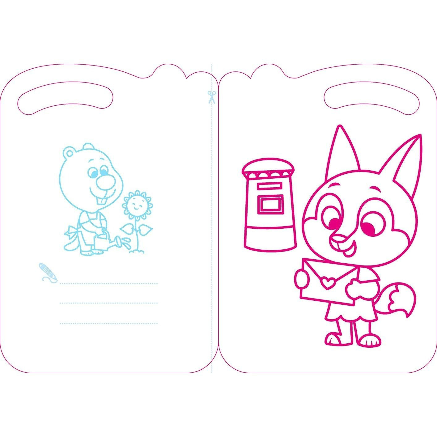 Take Along Color Inside the Lines (Owl & Friends)