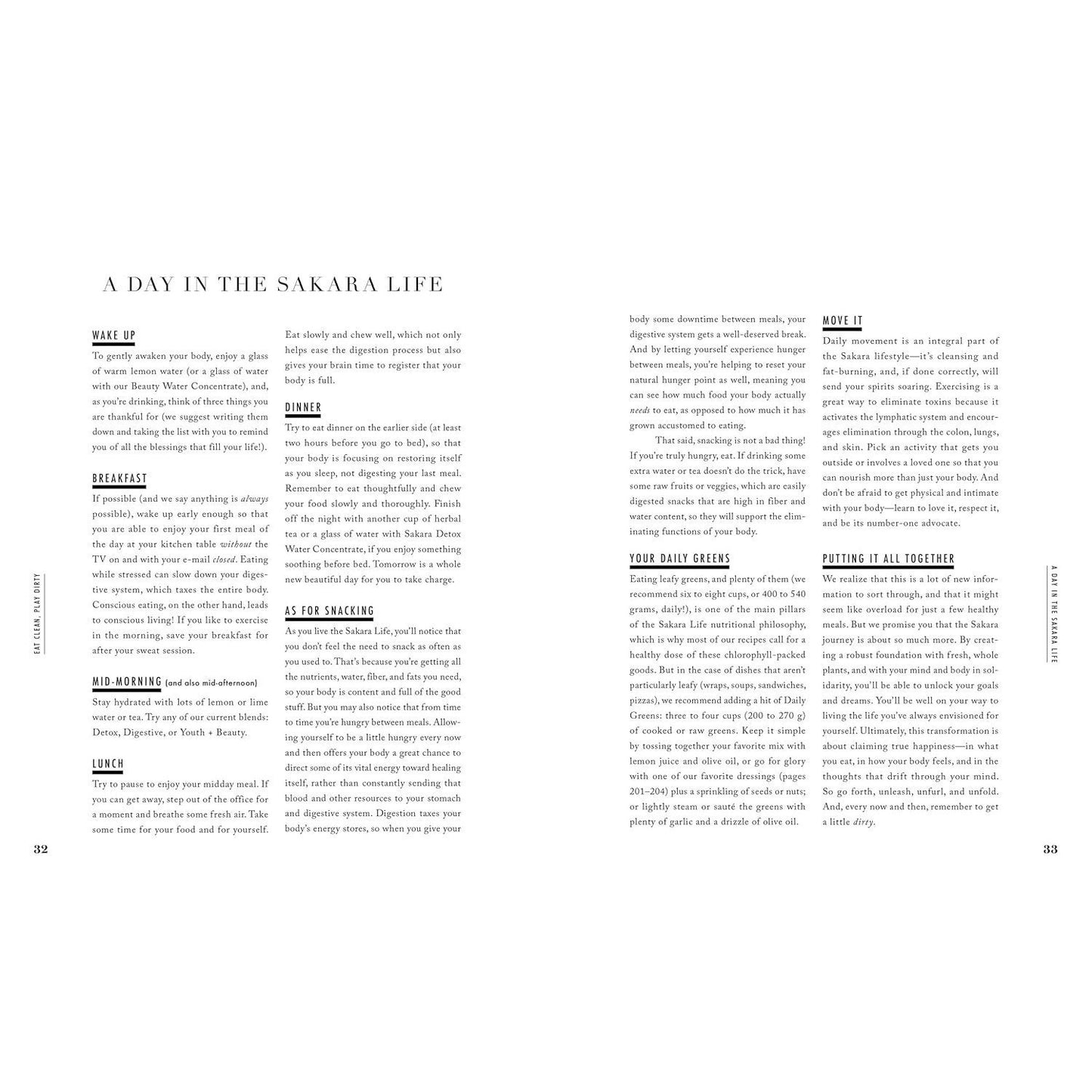 Eat Clean, Play Dirty: Recipes for a Body and Life You Love by the Founders of Sakara Life