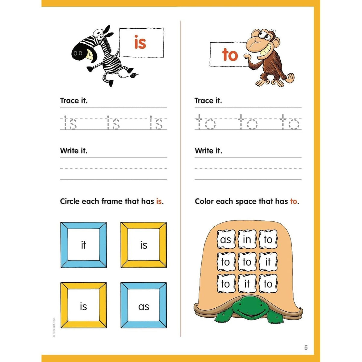 Little Skill Seekers: Sight Words (Spiral Bound)