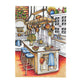 Creative Haven Country Kitchen Charm Coloring Book