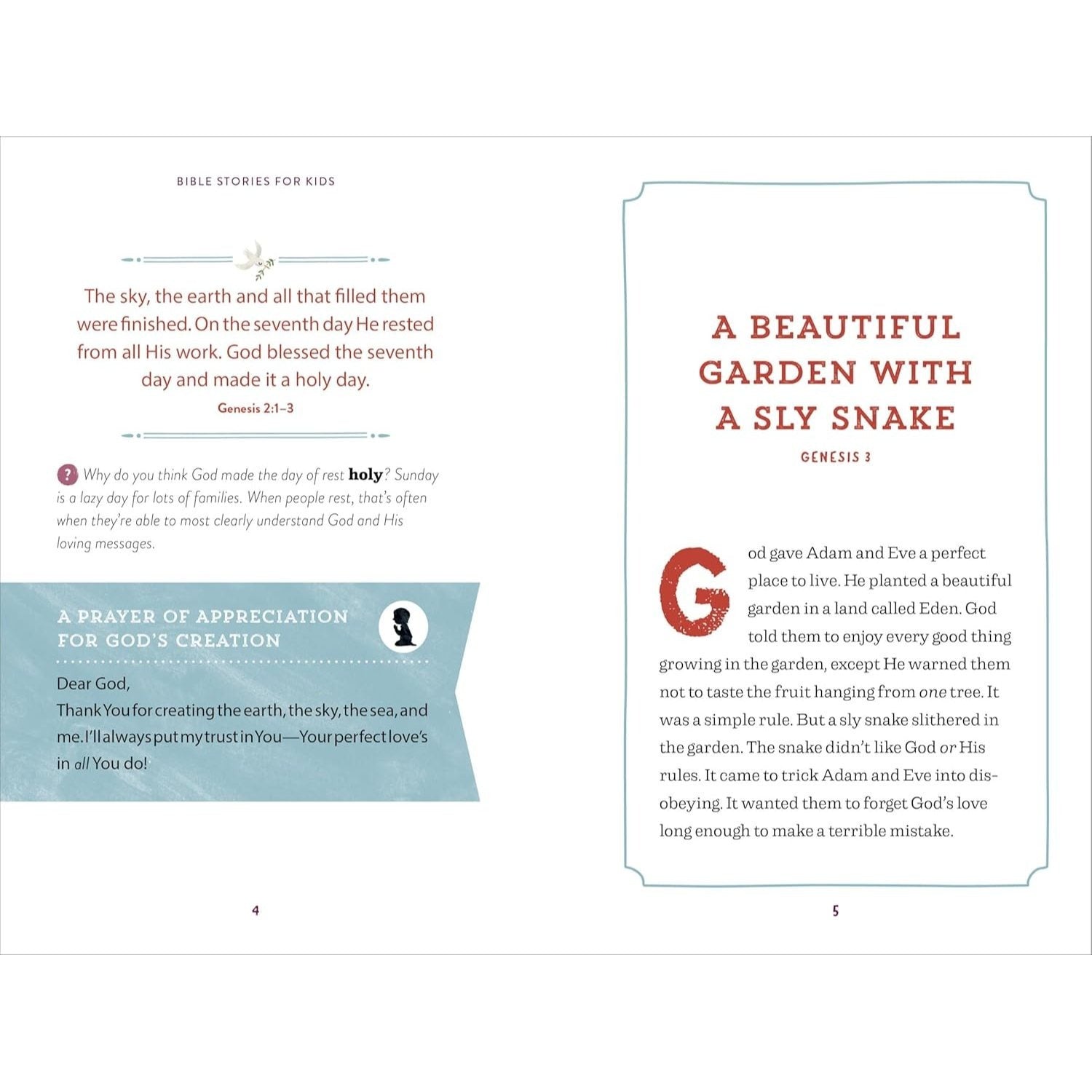 Bible Stories for Kids: 40 Essential Stories to Grow in God's Love
