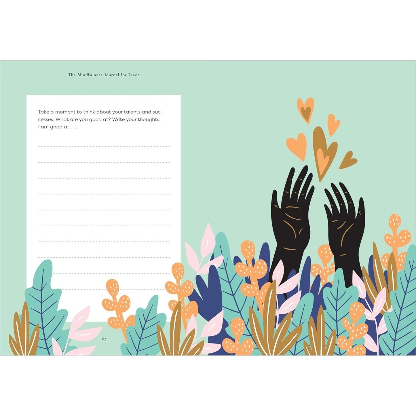 The Mindfulness Journal for Teens: Prompts and Practices to Help You Stay Cool, Calm, and Present (Spiral Bound)