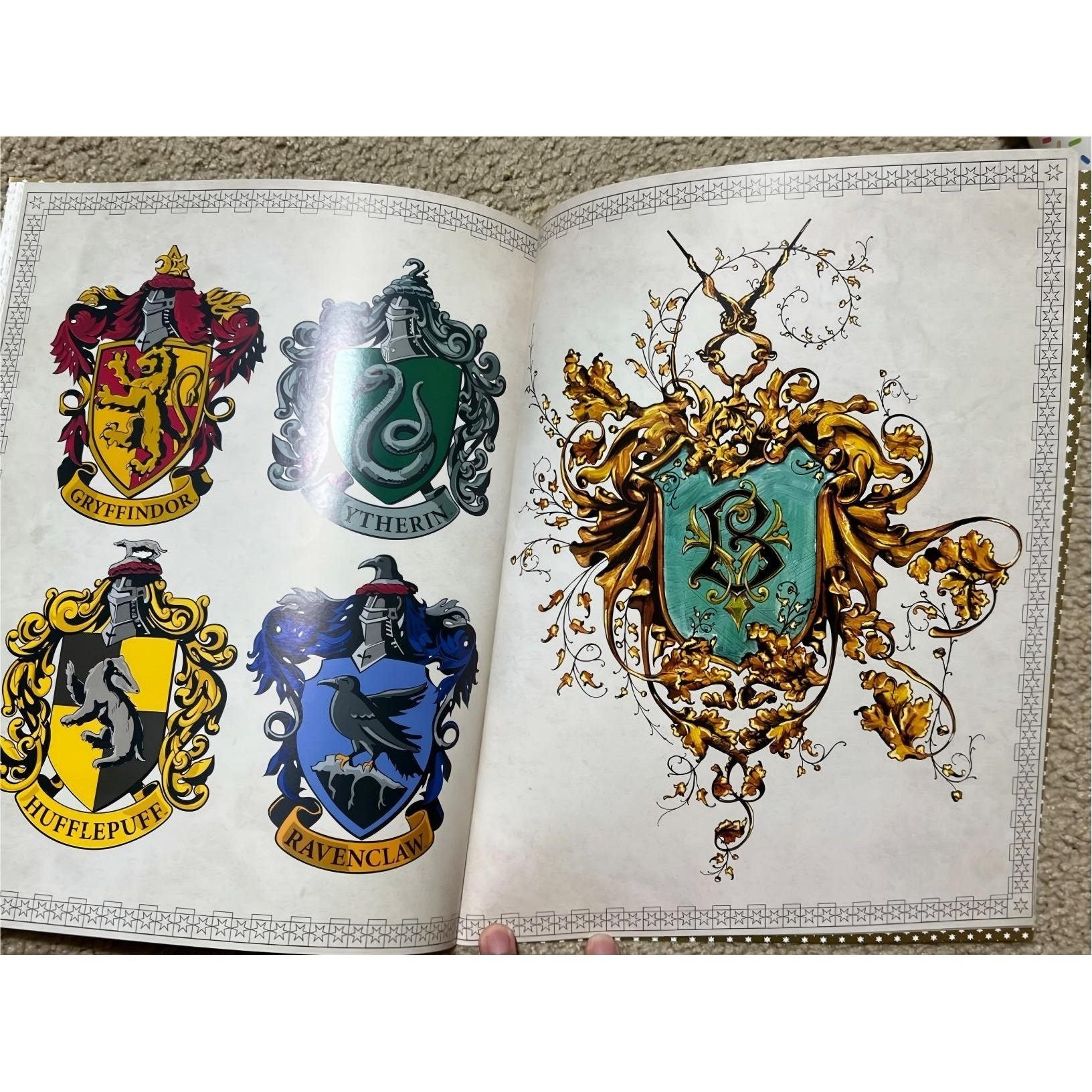 Harry Potter Coloring Book (Spiral Bound)