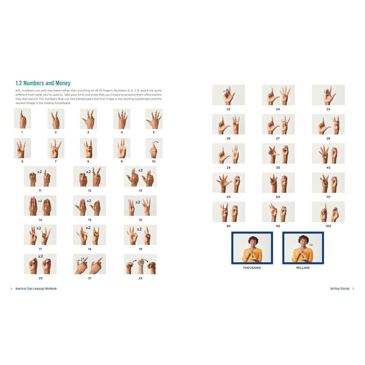American Sign Language Workbook: Exercises to Build Your Signing Vocabulary