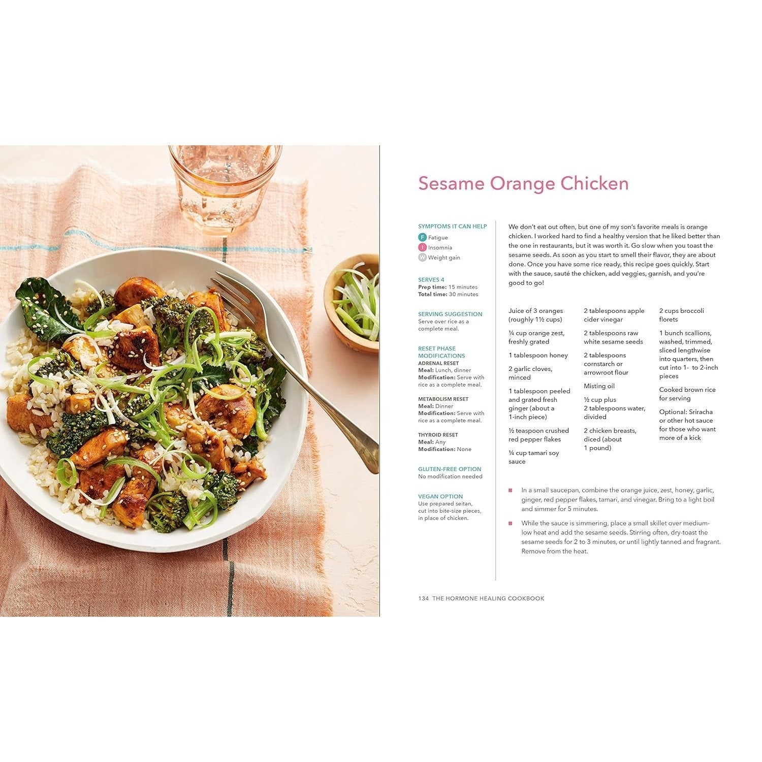 The Hormone Healing Cookbook: 80+ Recipes to Balance Hormones and Treat Fatigue, Brain Fog, Insomnia, and More (Spiral Bound)