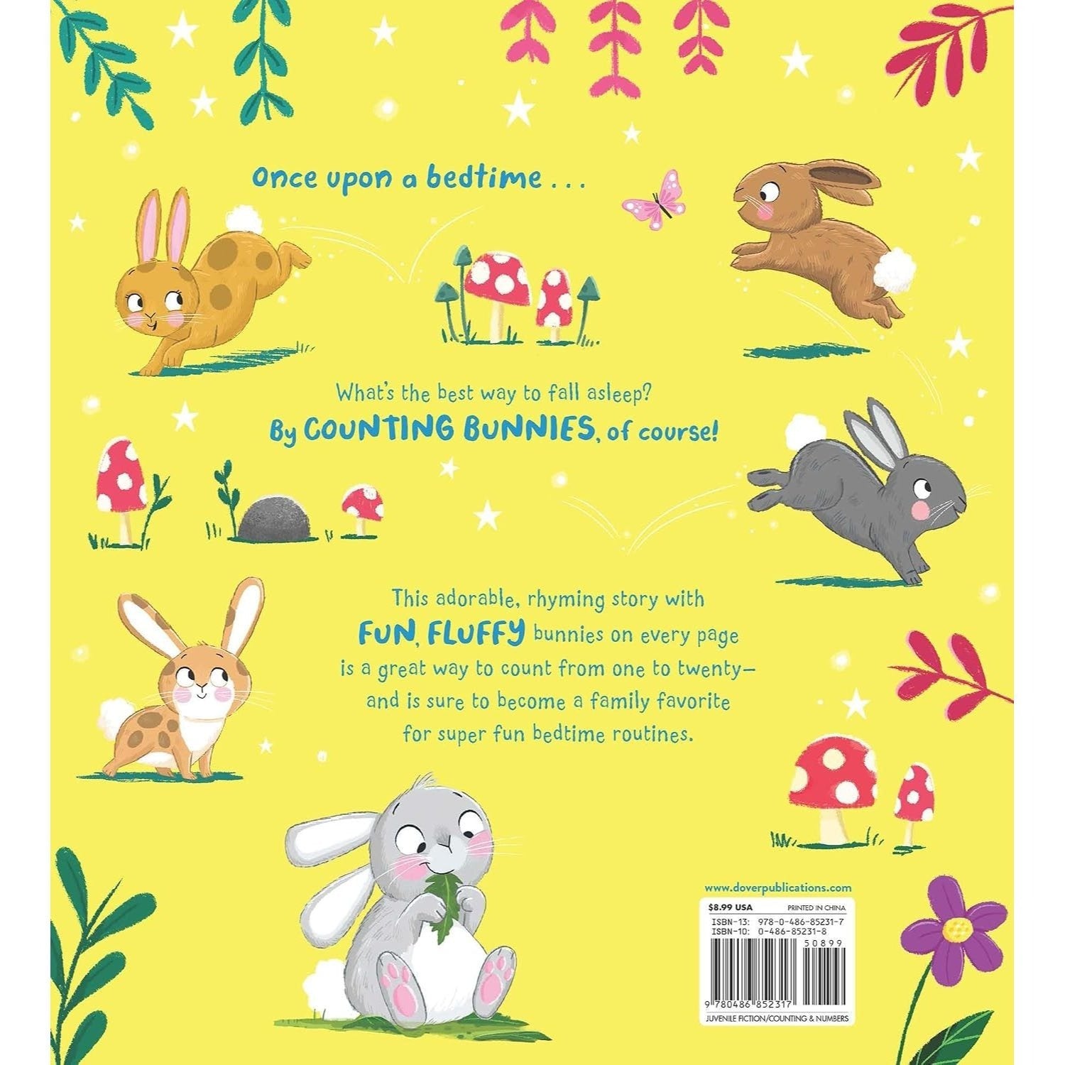 Twenty Bunnies at Bedtime