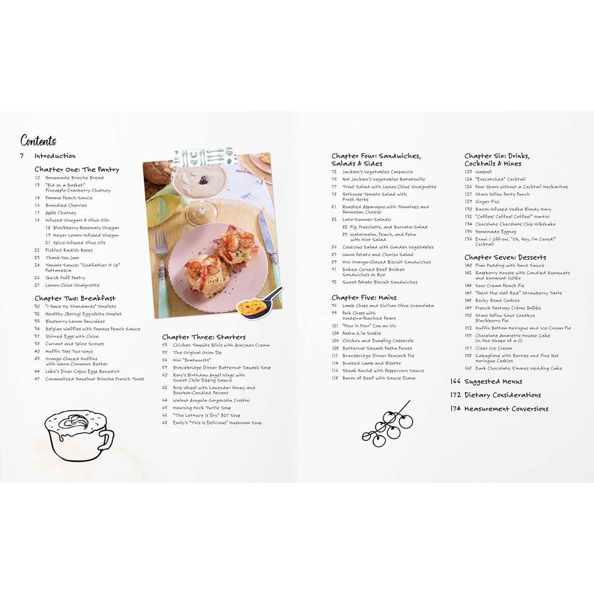 Sookie's Recipe Book: Gilmore Girls: An Official Cookbook (Spiral Bound)