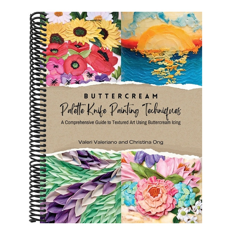 Buttercream Palette Knife Painting Techniques - A Comprehensive Guide Textured Art Using Buttercream Icing