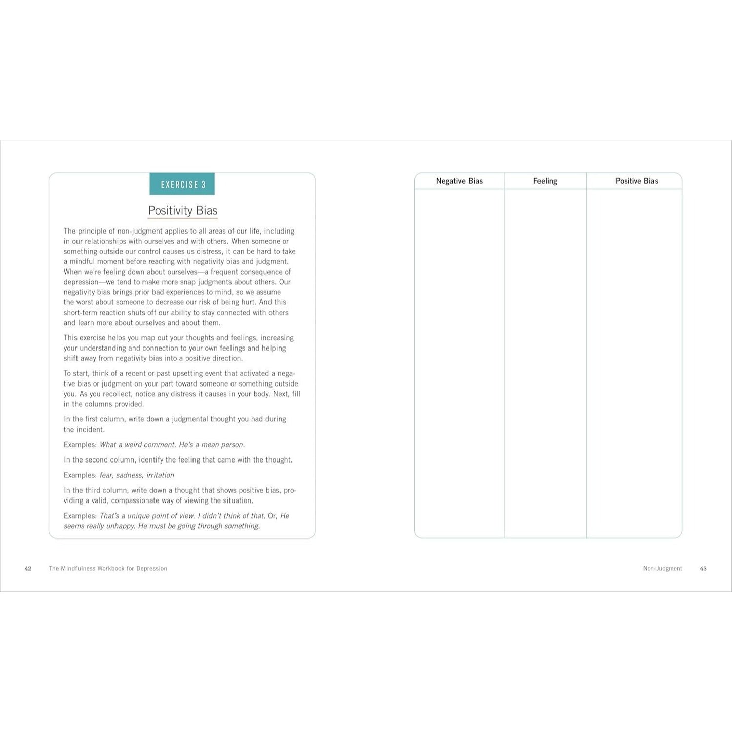 The Mindfulness Workbook for Depression: Effective Mindfulness Strategies to Cultivate Positivity from the Inside Out