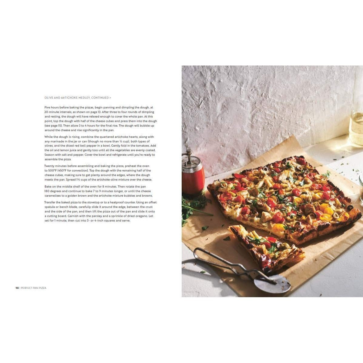 Perfect Pan Pizza: Square Pies to Make at Home, from Roman, Sicilian, and Detroit, to Grandma Pies and Focaccia [A Cookbook]
