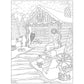 Creative Haven Cozy Christmas Coloring Book