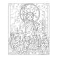 Creative Haven Country Cats & City Kitties Coloring Book