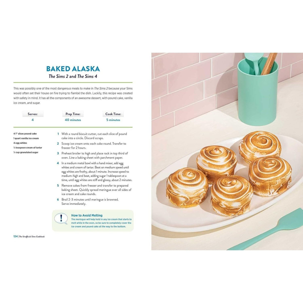 The Unofficial Sims Cookbook: From Baked Alaska to Silly Gummy Bear Pancakes, 85+ Recipes to Satisfy the Hunger Need (Spiral Bound)