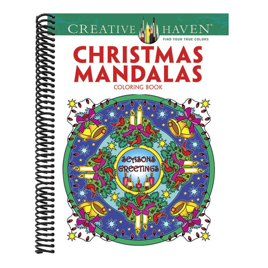 Creative Haven Christmas Mandalas Coloring Book (First Edition, First)