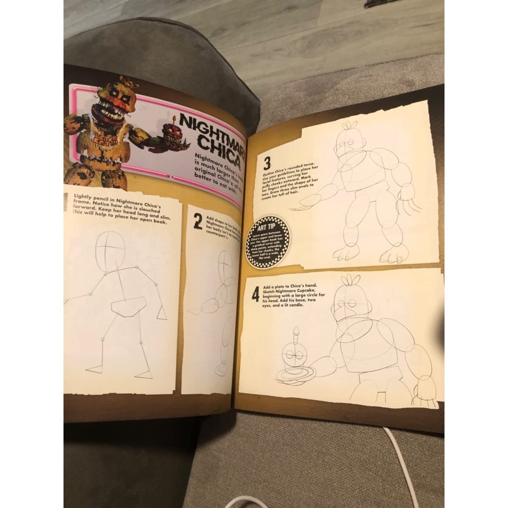 How to Draw Five Nights at Freddy's: An Afk Book (Spiral Bound)