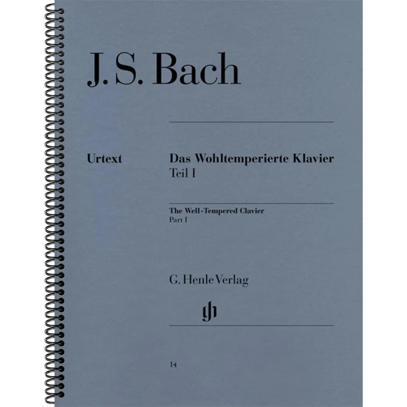 Das Wohltemperierte Klavier: The Well-Tempered Clavier. Part I, [Bwv 846-869] (Spiral Bound)