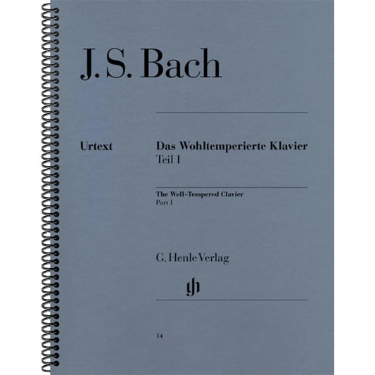 Das Wohltemperierte Klavier: The Well-Tempered Clavier. Part I, [Bwv 846-869] (Spiral Bound)