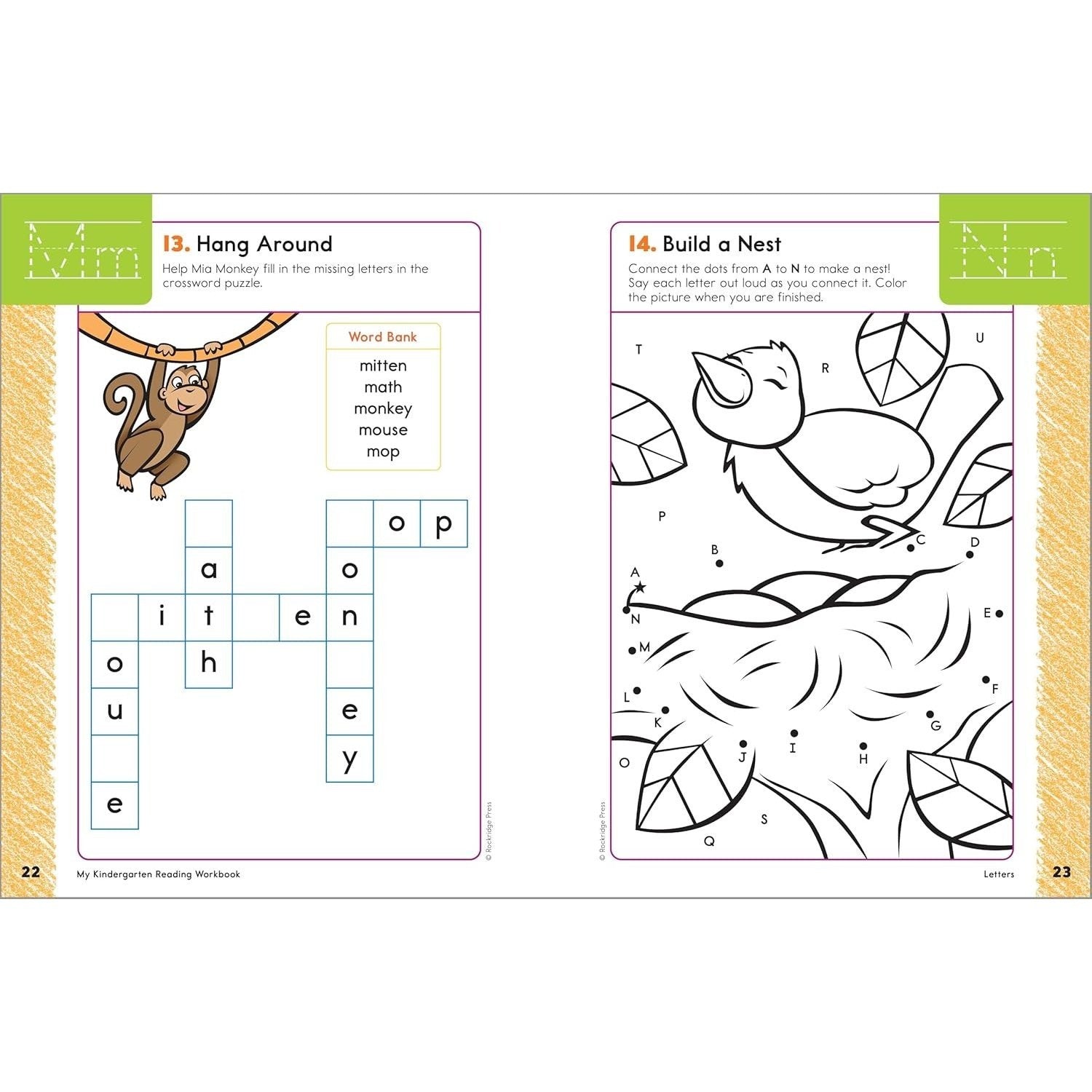 My Kindergarten Reading Workbook: 101 Games and Activities to Support Phonics and Sight Words