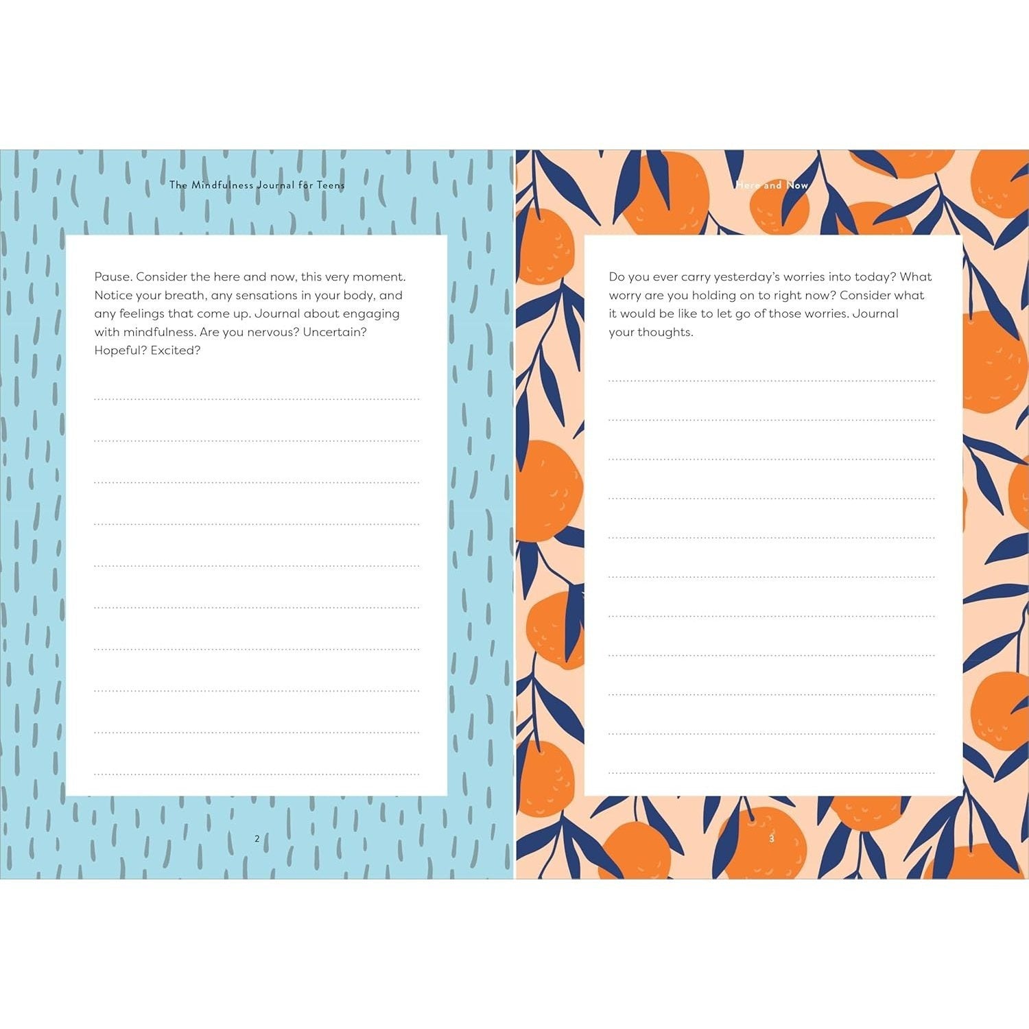 The Mindfulness Journal for Teens: Prompts and Practices to Help You Stay Cool, Calm, and Present (Spiral Bound)
