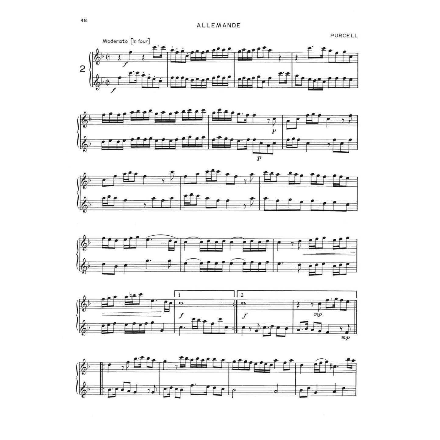 Selected Duets for Flute: Volume 1 - Easy to Medium (Rubank Educational Library 177) - Flute Music