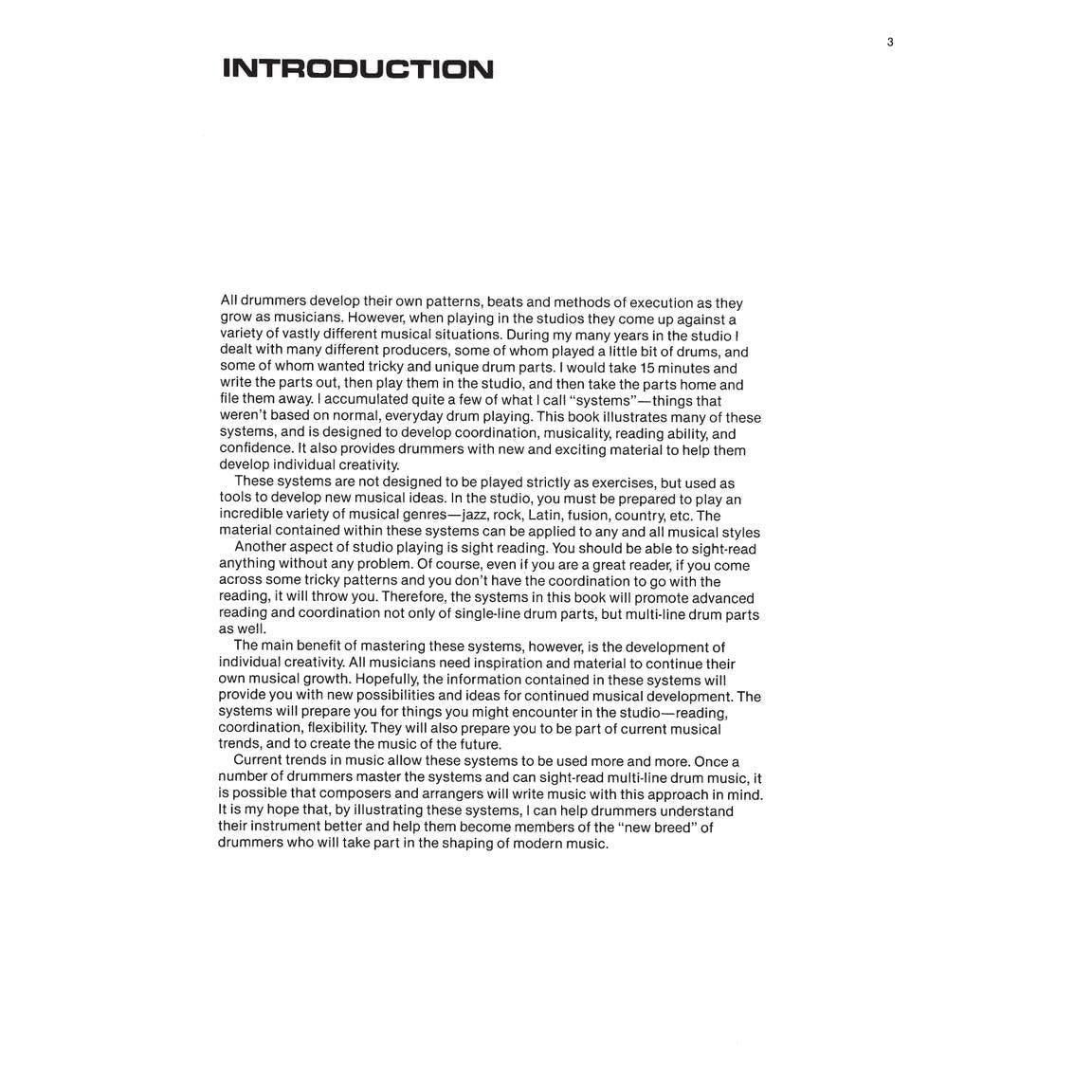 The New Breed: Systems for the Development of Your Own Creativity (Book/Online Audio) - Drum Book Wi