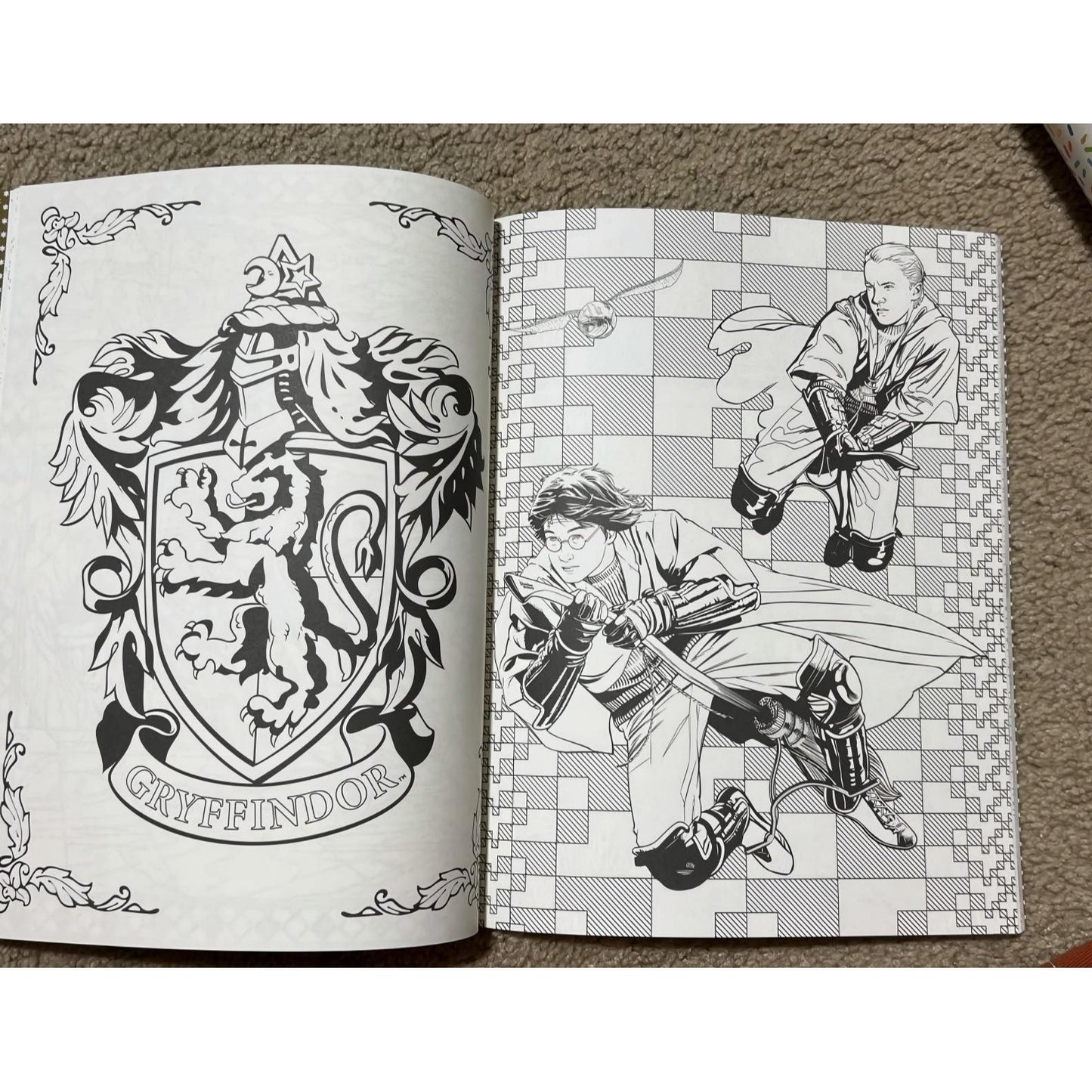 Harry Potter Coloring Book (Spiral Bound)