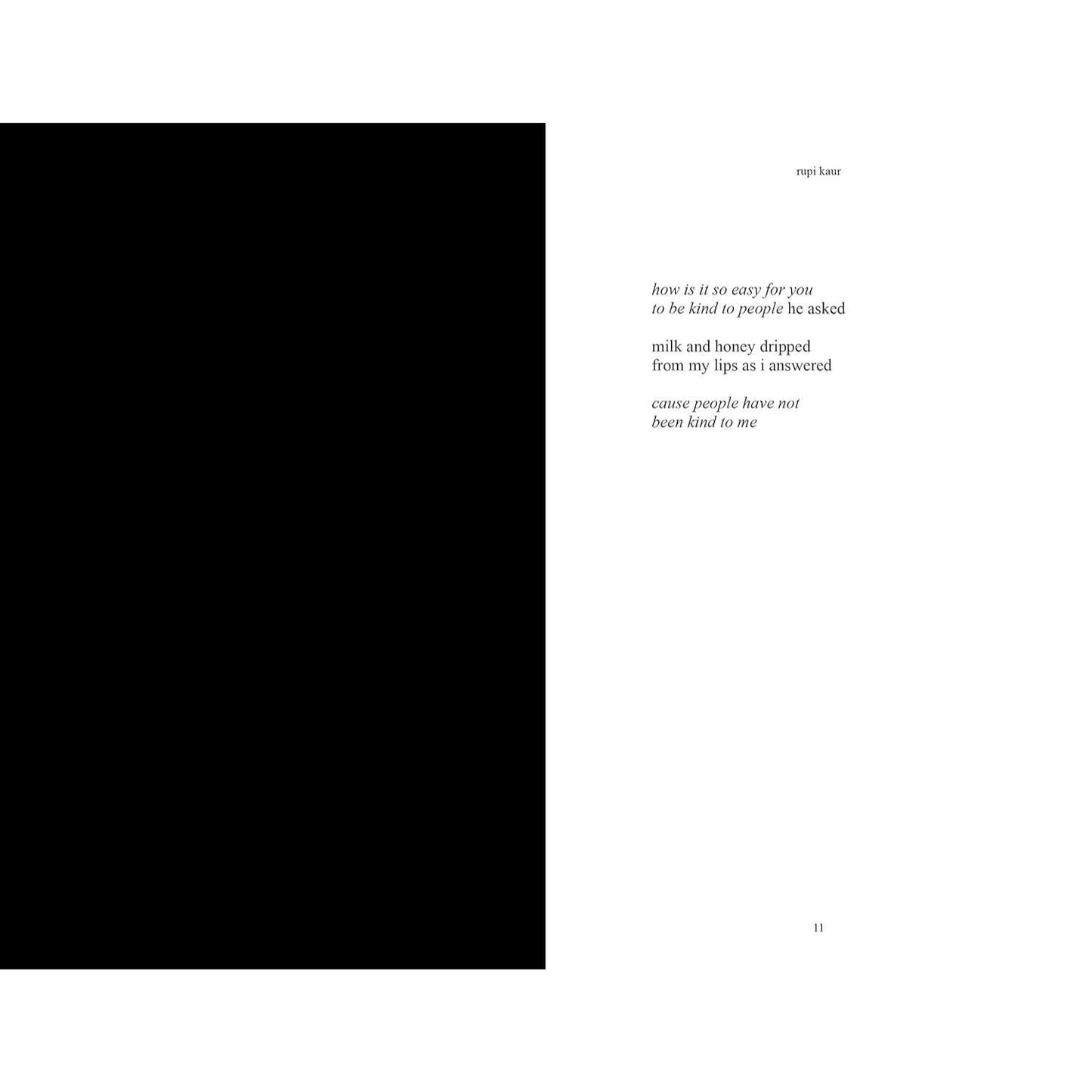 Milk and Honey