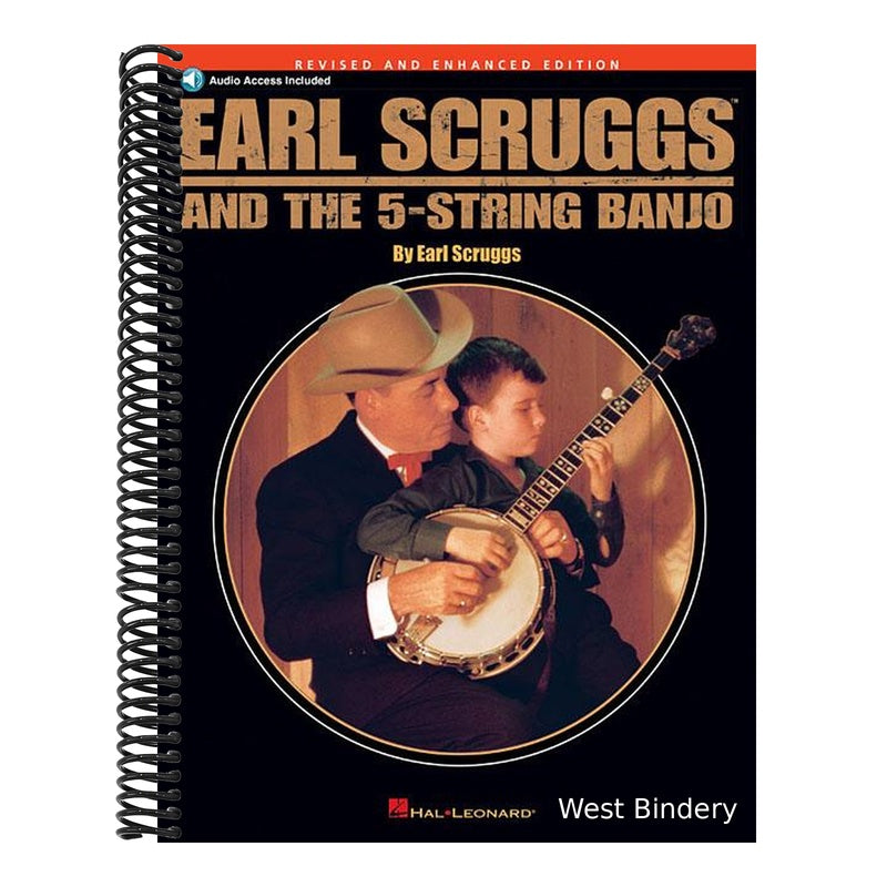 Earl Scruggs and the 5-String Banjo: Revised and Enhanced Edition - Book with Online Audio - Banjo Chord Chart Book with Over 40 Songs, Scruggs Tuners