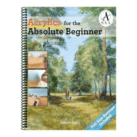 Acrylics for the Absolute Beginner (Spiral Bound)
