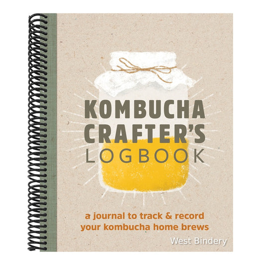 Kombucha Crafter's Logbook: A Journal to Track and Record Your Kombucha Home Brews