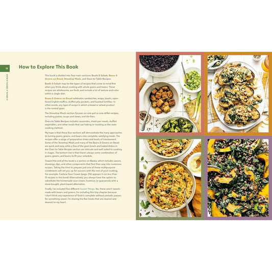 A Grain, a Green, a Bean: One Simple Formula, Countless Meatless Meals [A Plant-Based Cookbook] (Spiral Bound)