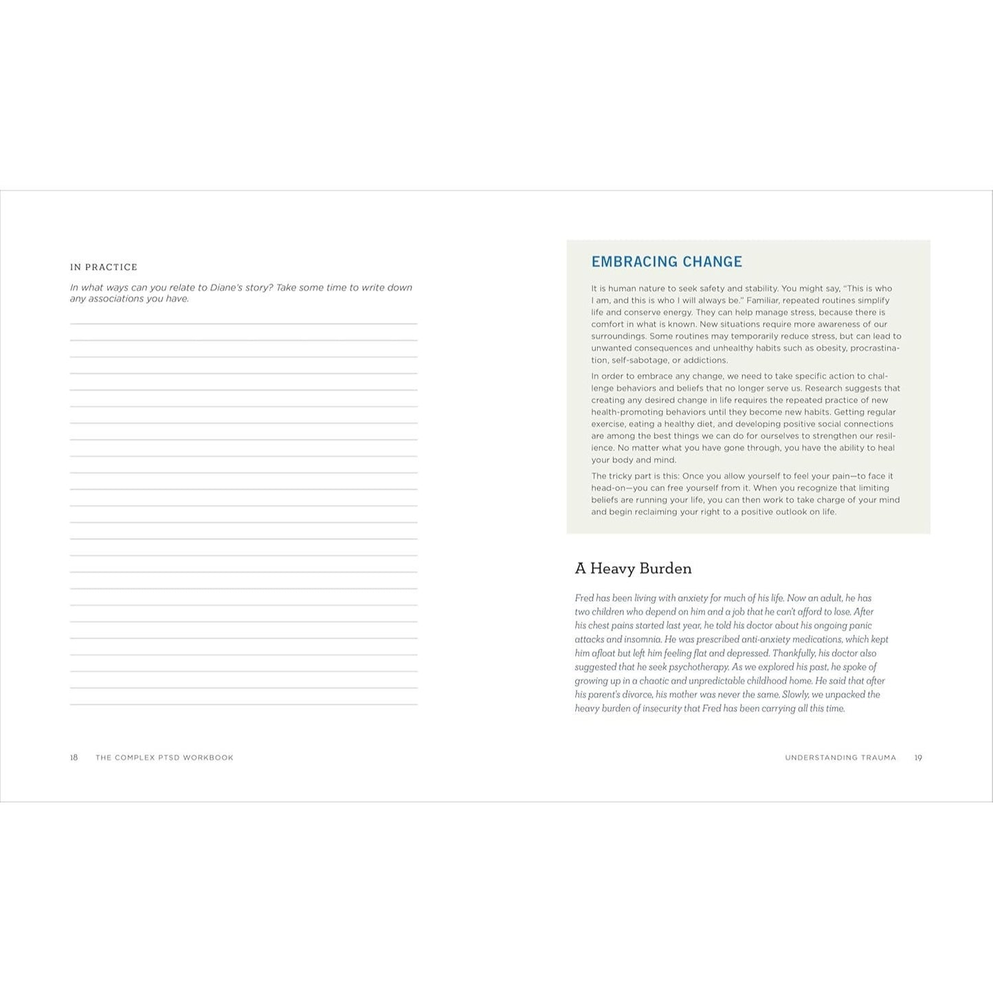 The Complex PTSD Workbook: A Mind-Body Approach to Regaining Emotional Control and Becoming Whole (Spiral Bound)