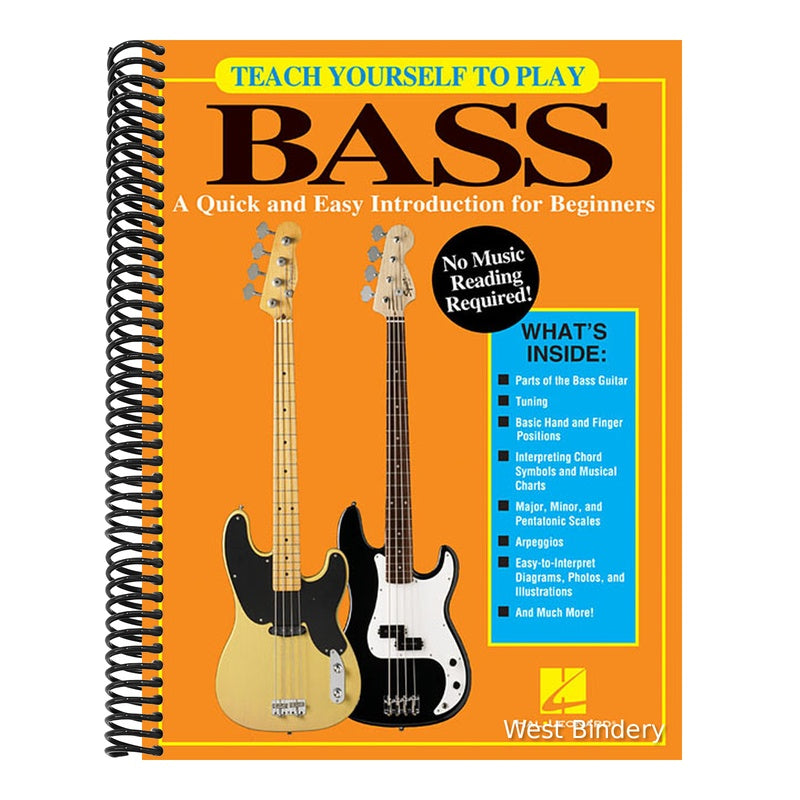 Teach Yourself to Play Bass Guitar Beginner S Guide with Easy Tablature Chords Scales Music Theory Step-By-Step Lessons for Electric and Acoustic Bass