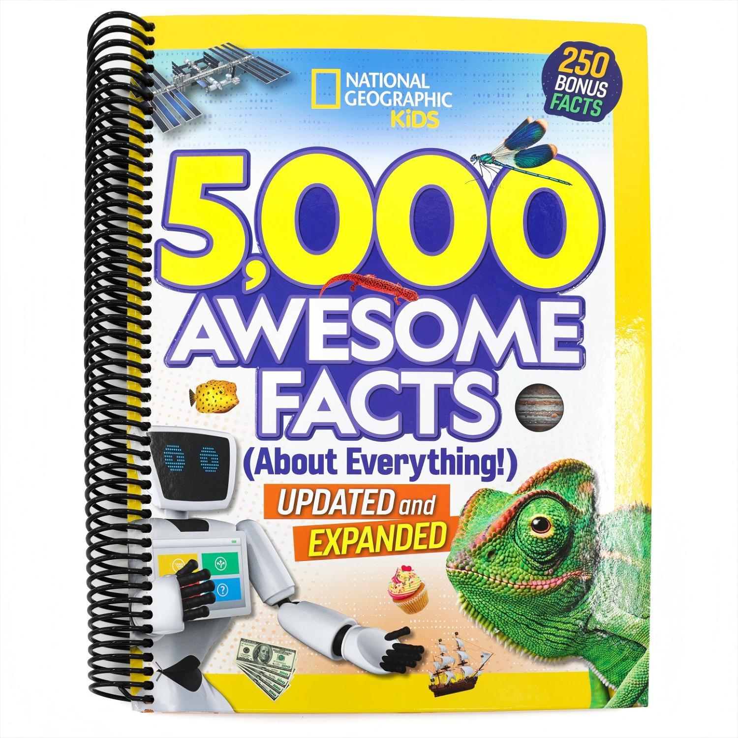 5,000 Awesome Facts (about Everything!): Updated and Expanded!: . (Spiral Bound)