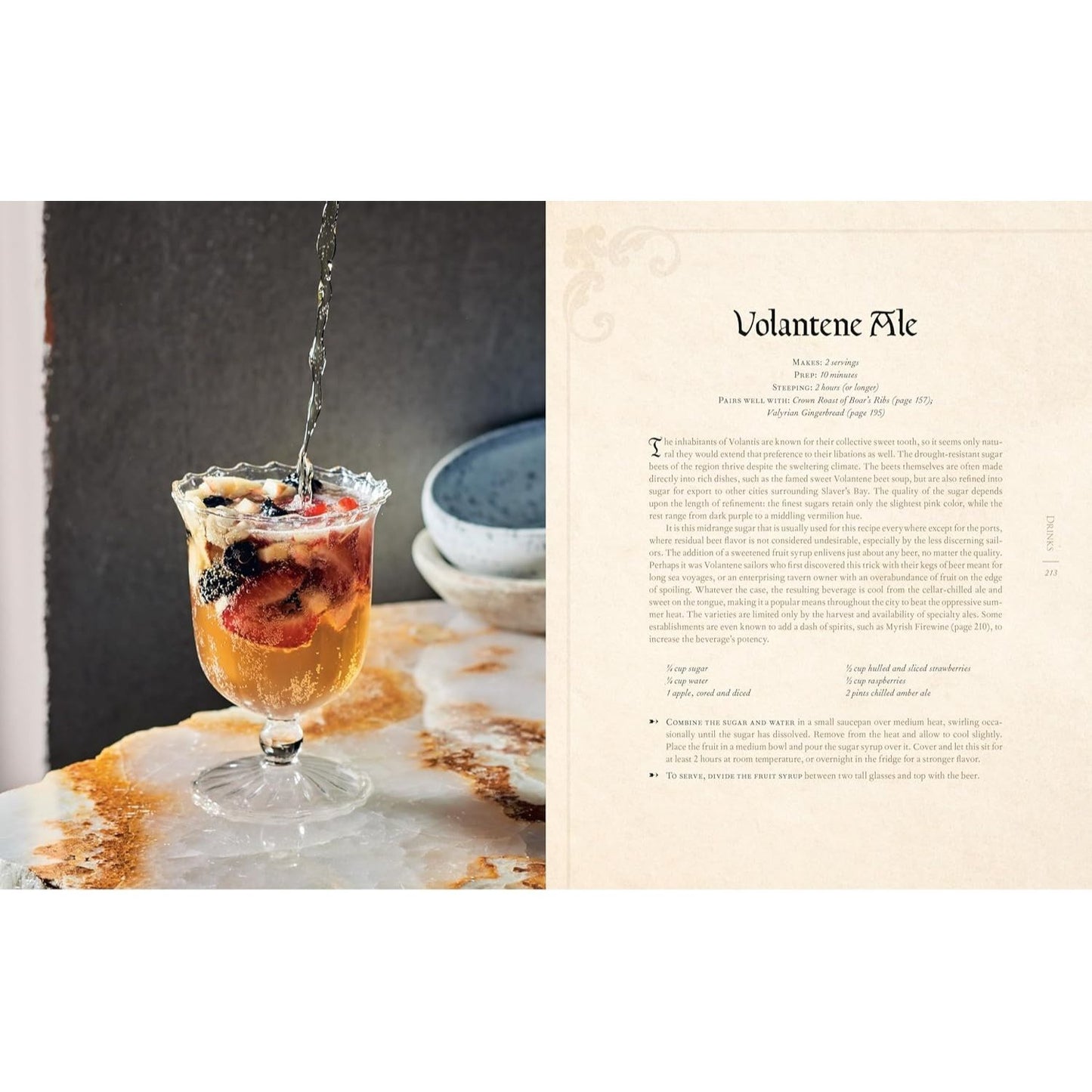 The Official Game of Thrones Cookbook: Recipes from King's Landing to the Dothraki Sea (Song of Ice and Fire)