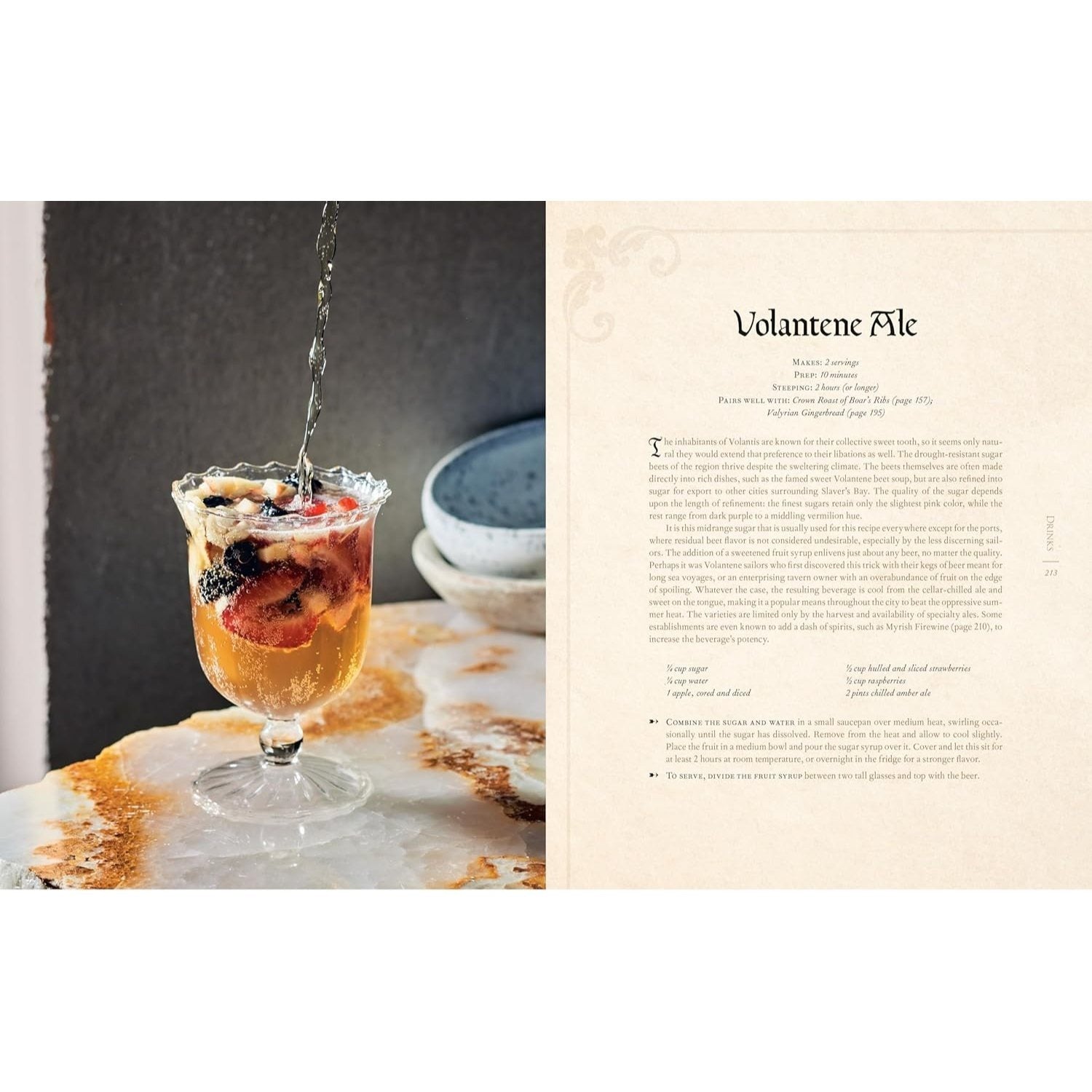 The Official Game of Thrones Cookbook: Recipes from King's Landing to the Dothraki Sea (Song of Ice and Fire)