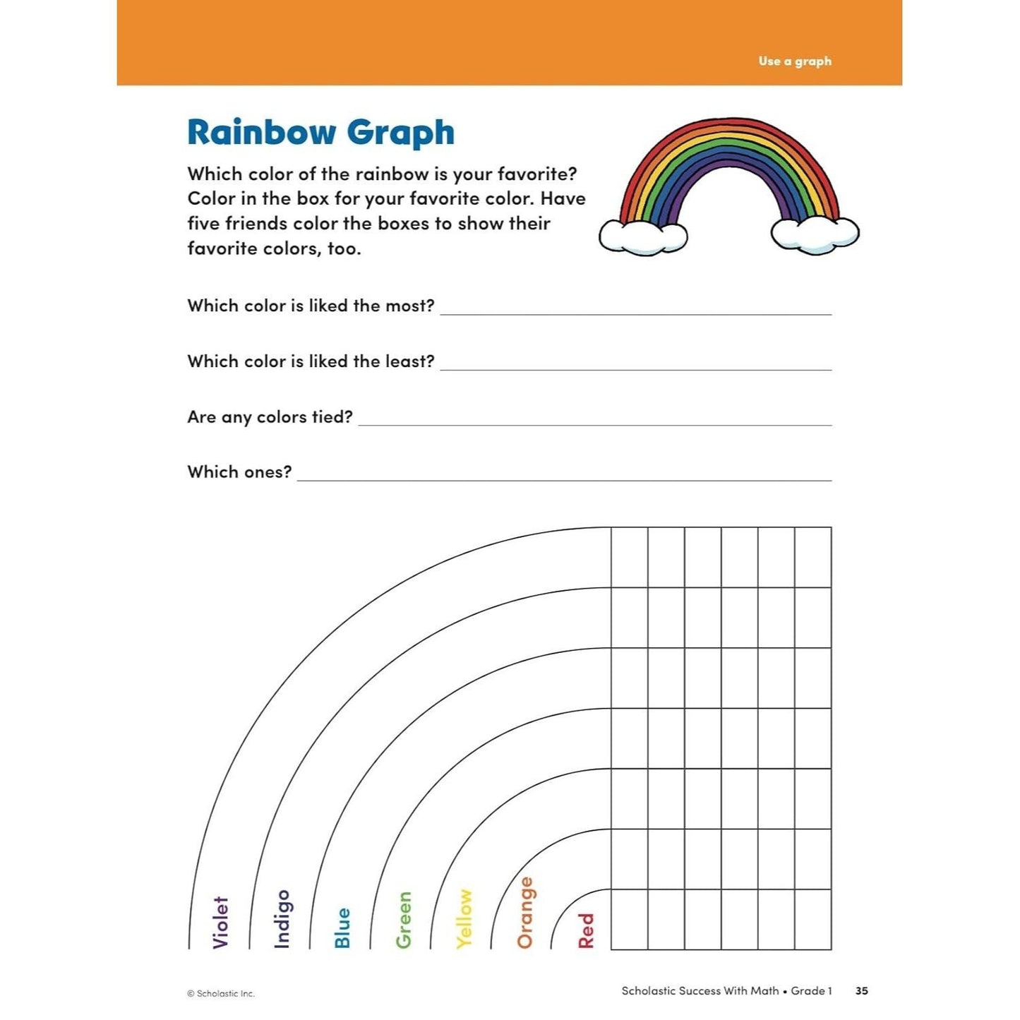 Scholastic Success with Math Grade 1 Workbook