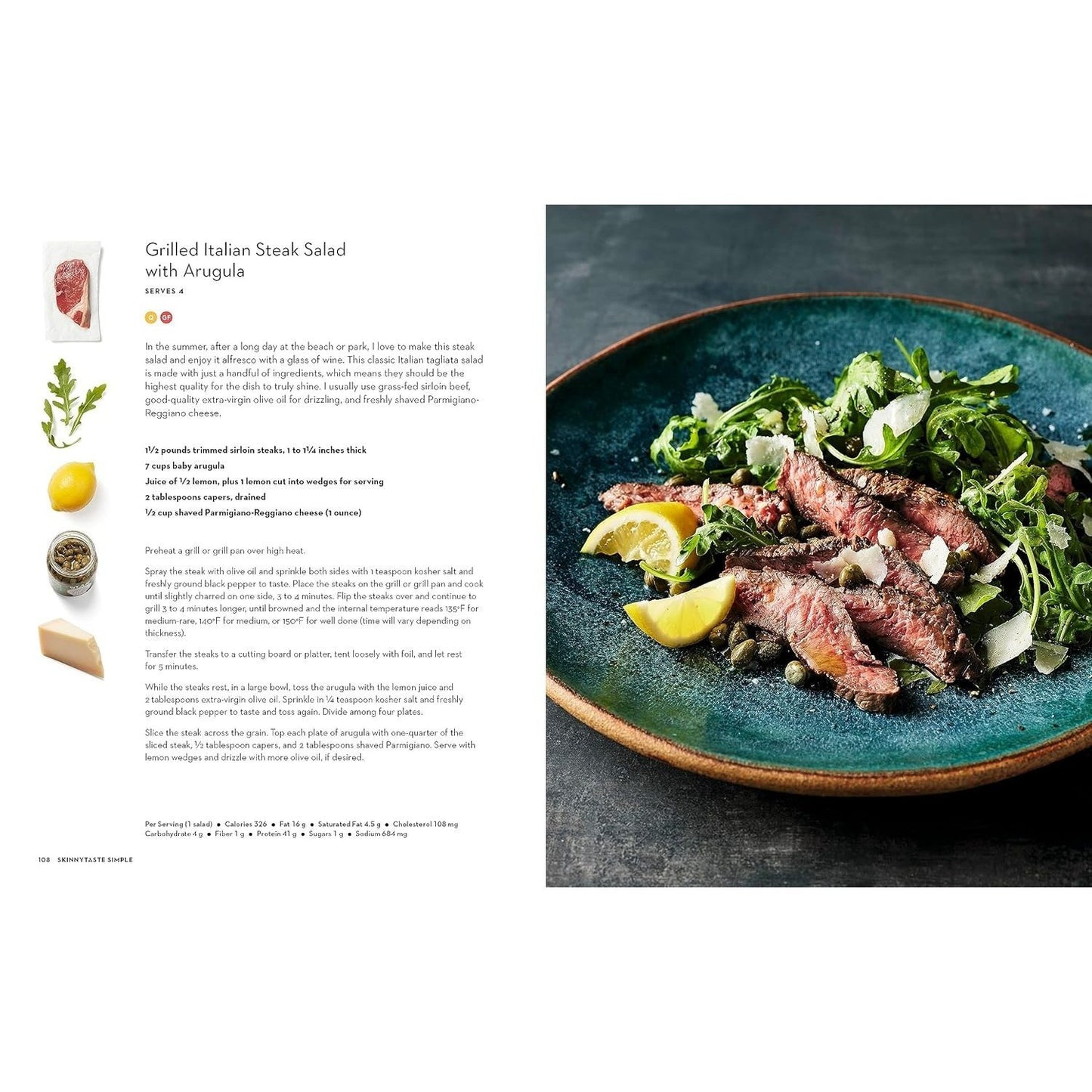 Skinnytaste Simple: Easy, Healthy Recipes with 7 Ingredients or Fewer: A Cookbook (Spiral Bound)