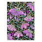 Creative Haven Midnight Garden Coloring Book: Heart & Flower Designs on a Dramatic Black Background