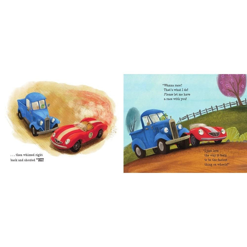 Little Blue Truck and Racer Red