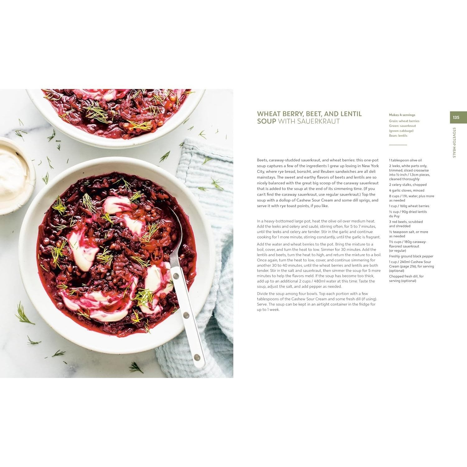 A Grain, a Green, a Bean: One Simple Formula, Countless Meatless Meals [A Plant-Based Cookbook] (Spiral Bound)