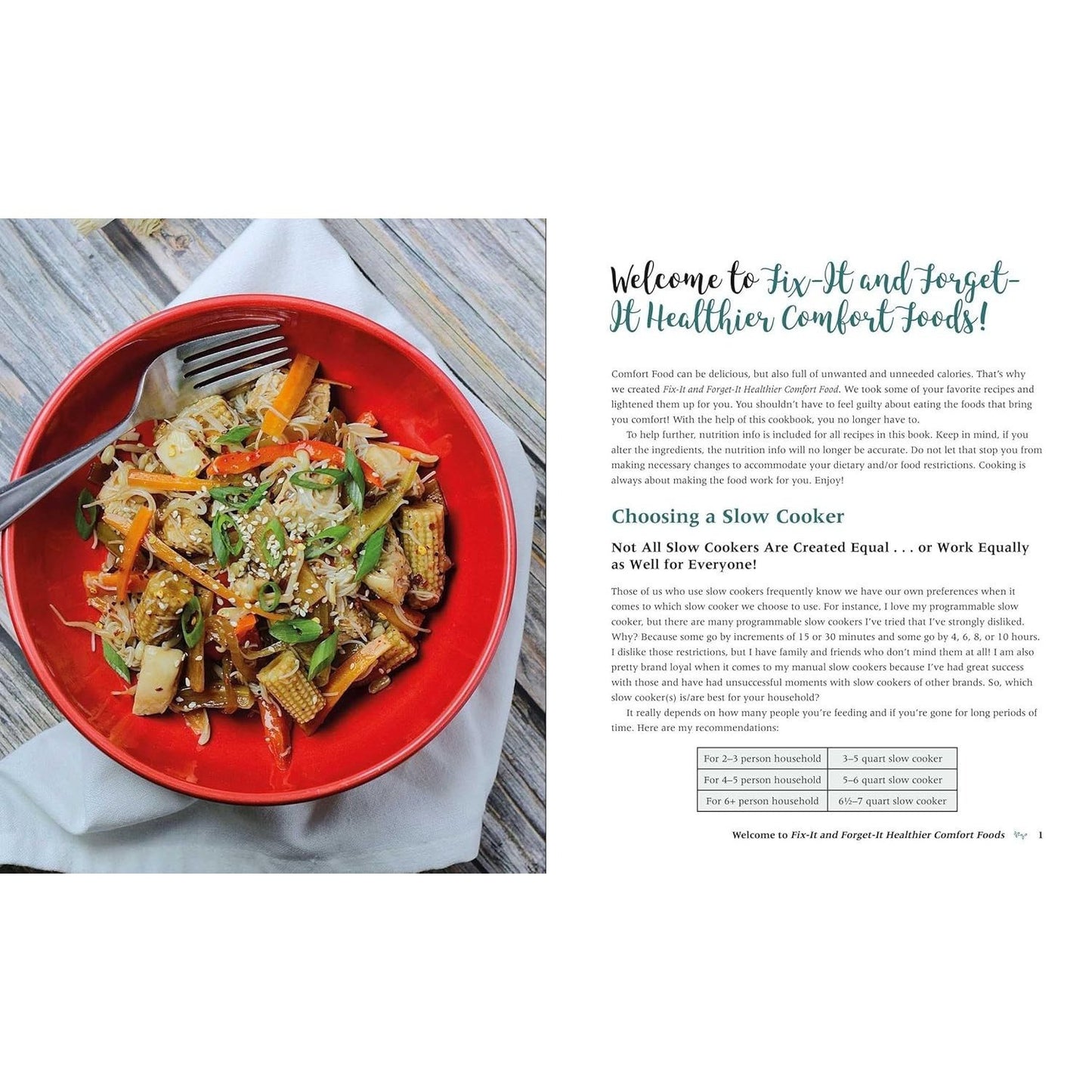 Fix-It and Forget-It Healthier Comfort Foods: Quick & Easy Meals for Your Slow Cooker or Instant Pot