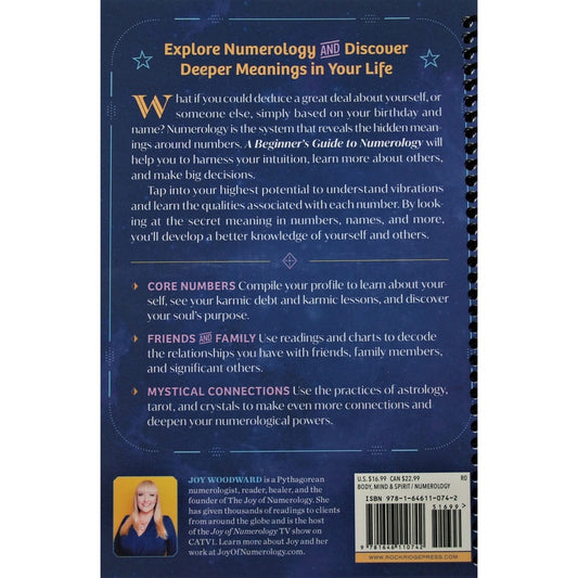 A Beginner's Guide to Numerology: Decode Relationships, Maximize Opportunities, and Discover Your Destiny (Spiral Bound)