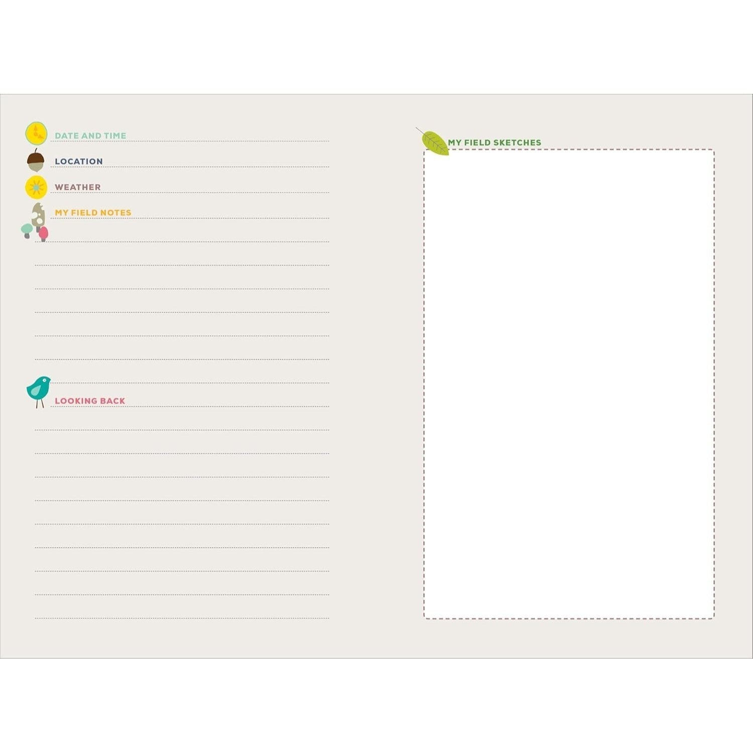 Exploring Nature Journal for Kids: Observe and Record the Outdoors