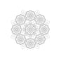 Creative Haven Mandalas Color by Number Coloring Book (First Edition, First)